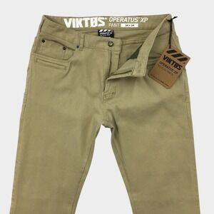 NEW! Viktos Operatus XP Tactical Pants Fieldcraft Tan Mens 34x34 Stretch Cotton